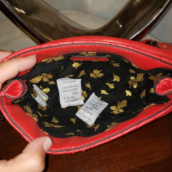 Betsey Johnson Heads Up Crossbody Bag in Red - Picture 5 of 8